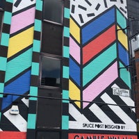 Photo taken at Shoreditch Triangle by Mona on 6/19/2018