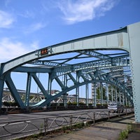 Photo taken at Senju-Ōhashi Bridge by tsuozai ＠. on 6/17/2023