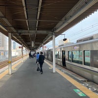 Photo taken at JR Nishinomiya Station by tsuozai ＠. on 4/6/2024