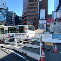 Photo taken at Shibuya Sta. East Exit Bus Terminal by tsuozai ＠. on 3/19/2023