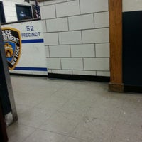 Photo taken at NYPD - 52nd Precinct by Erika Kitty F. on 10/13/2013