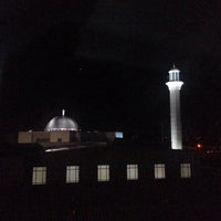 Photo taken at Baitul Futuh Mosque by Sabahat A. on 12/31/2013