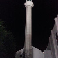 Photo taken at Baitul Futuh Mosque by Sabahat A. on 9/5/2013