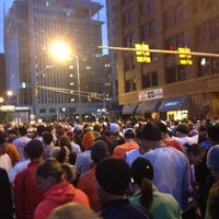 Photo taken at Indianapolis Monumental Marathon Start Line by Courtney M. on 11/3/2012