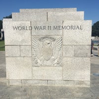Photo taken at World War II Memorial by Jolly M. on 7/10/2018