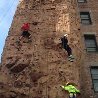 Photo taken at NYC Outward Bound Climbing Wall by NYC Outward Bound Climbing Wall on 7/24/2013
