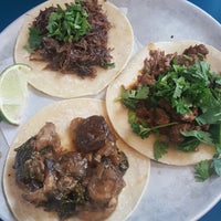 Photo taken at La Taqueria Pinche Taco Shop by Amy W. on 8/26/2018