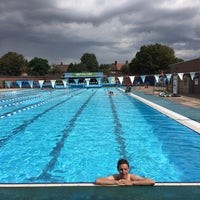 Photo taken at Better Charlton Lido and Lifestyle Club by Claire K. on 8/5/2017