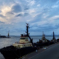 Photo taken at Marine passenger terminal «Odesa» by Alena V. on 9/17/2021