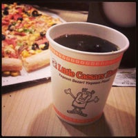 Photo taken at Little Caesars Pizza by Busra on 1/29/2014