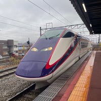 Photo taken at Tendō Station by いとまチョップ on 11/29/2023