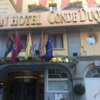Foto diambil di Sercotel Gran Hotel Conde Duque oleh ShamsulKahar pada 9/28/2019