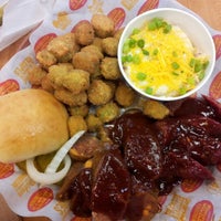 Photo taken at Dickey&amp;#39;s Barbecue Pit by Shane F. on 10/17/2012