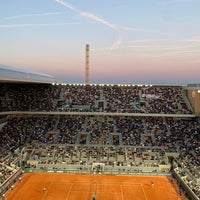 Photo taken at Stade Roland Garros by Stergios A. on 5/28/2022