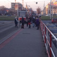 Photo taken at Vítězné náměstí (tram, bus) by Dana S. on 2/18/2016