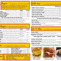 รูปภาพถ่ายที่ Moe&amp;#39;s Burger Joint โดย Moe&amp;#39;s Burger Joint เมื่อ 9/4/2013
