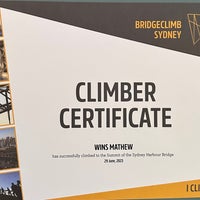 Photo taken at BridgeClimb Sydney by Wins M. on 6/29/2023
