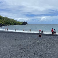 Photo taken at Black Sand Beach by Treasure D L. on 8/24/2022