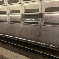 Photo taken at Federal Triangle Metro Station by Todd S. on 4/7/2023