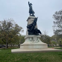 Photo taken at Rochambeau Statue by Todd S. on 4/7/2023