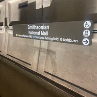 Photo taken at Smithsonian Metro Station by Todd S. on 4/8/2023