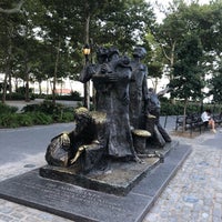 Photo taken at Immigrants Sculpture by Todd S. on 8/26/2018