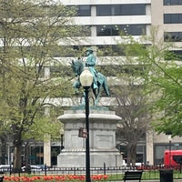 Photo taken at Maj. Gen. James B. McPherson Statue by Todd S. on 4/7/2023