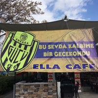 Photo taken at Cafe Ella by Recep T. on 4/7/2017