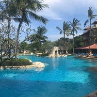 Photo taken at Grand Aston Bali Beach Resort by Magnus Mar L. on 5/7/2017