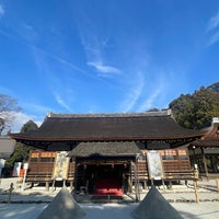Photo taken at Kamigamo-Jinja Shrine by K2 on 1/30/2024