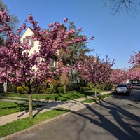 Photo taken at Flagpole Green - Forest Hills Gardens by Rory P. on 5/3/2018