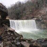 Photo taken at Cumberland Falls State Resort Park by Ted J B. on 12/1/2017