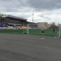 Photo taken at Стадион «Локомотив» by Антон Ф. on 5/11/2015