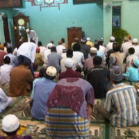 Photo taken at Masjid Ar-Royan Indosat Daan Mogot by Randhika V. on 10/25/2012
