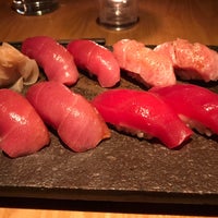 Photo taken at Sushi Azabu by Kris C. on 4/24/2018