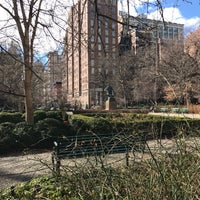 Photo taken at Gramercy Park by Kris C. on 2/26/2017