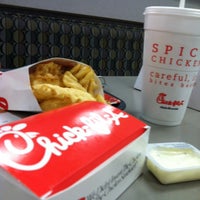 Photo taken at Chick-fil-A by Justenn N. on 1/17/2013