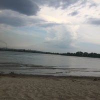 Photo taken at пляж Бугринской рощи by Katrin on 8/9/2017