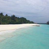 Photo taken at Adaaran Select Meedhupparu Island Resort by Elena B. on 9/6/2017