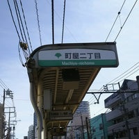 Photo taken at Machiya nichōme Station by fgnacky on 2/26/2017