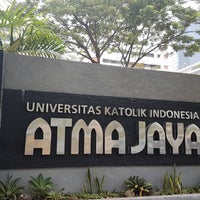Photo taken at Universitas Katolik Indonesia Atma Jaya by Eko B U. on 11/21/2019