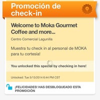รูปภาพถ่ายที่ Moka Gourmet Coffee and more... โดย Claudio Q. เมื่อ 5/14/2014