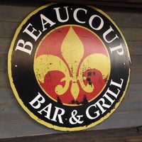 Photo taken at Beaucoup Bar &amp;amp; Grill by Brandi B. on 9/23/2013