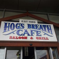 Photo taken at Hog&amp;#39;s Breath Cafe by Andrew M. on 5/5/2013