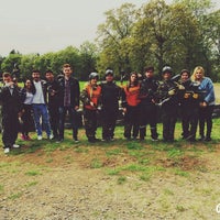 Photo taken at Hitit Paintball Park by Mustafa S. on 5/1/2015