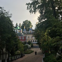 Photo taken at Свято-Успенский Псково-Печерский мужской монастырь by Tavluy T. on 8/22/2021
