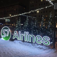 Photo taken at Сквер S7 Airlines by Tavluy T. on 1/4/2020