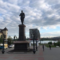 Photo taken at Памятник Александру III by Tavluy T. on 6/2/2019