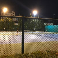 Photo taken at Tennis Courts by Goodkup P. on 1/13/2017