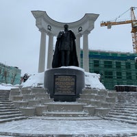 Photo taken at Памятник Александру II by Sergey P. on 2/25/2021